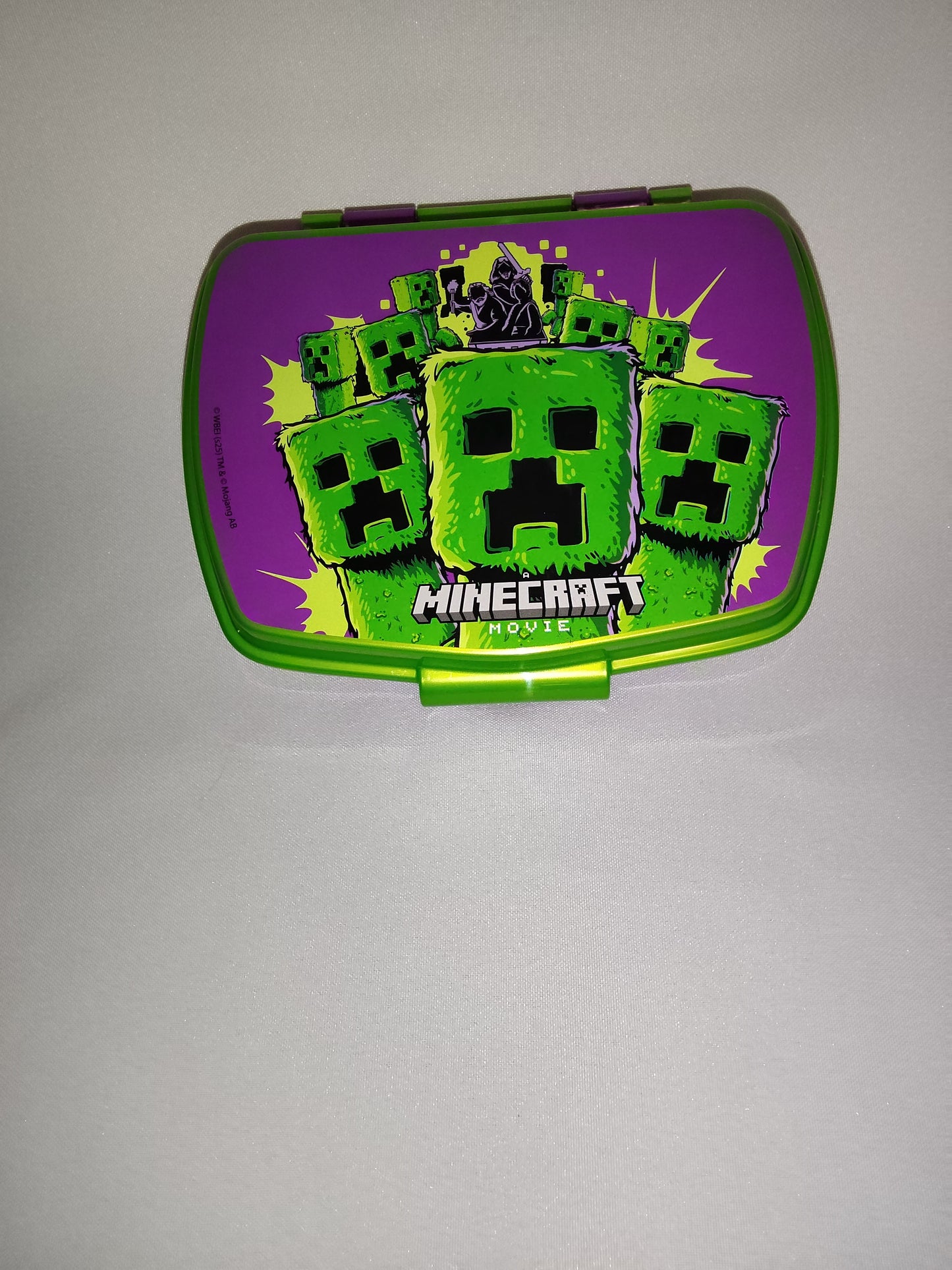 Minecraft Sandwichbox mit einem Fach