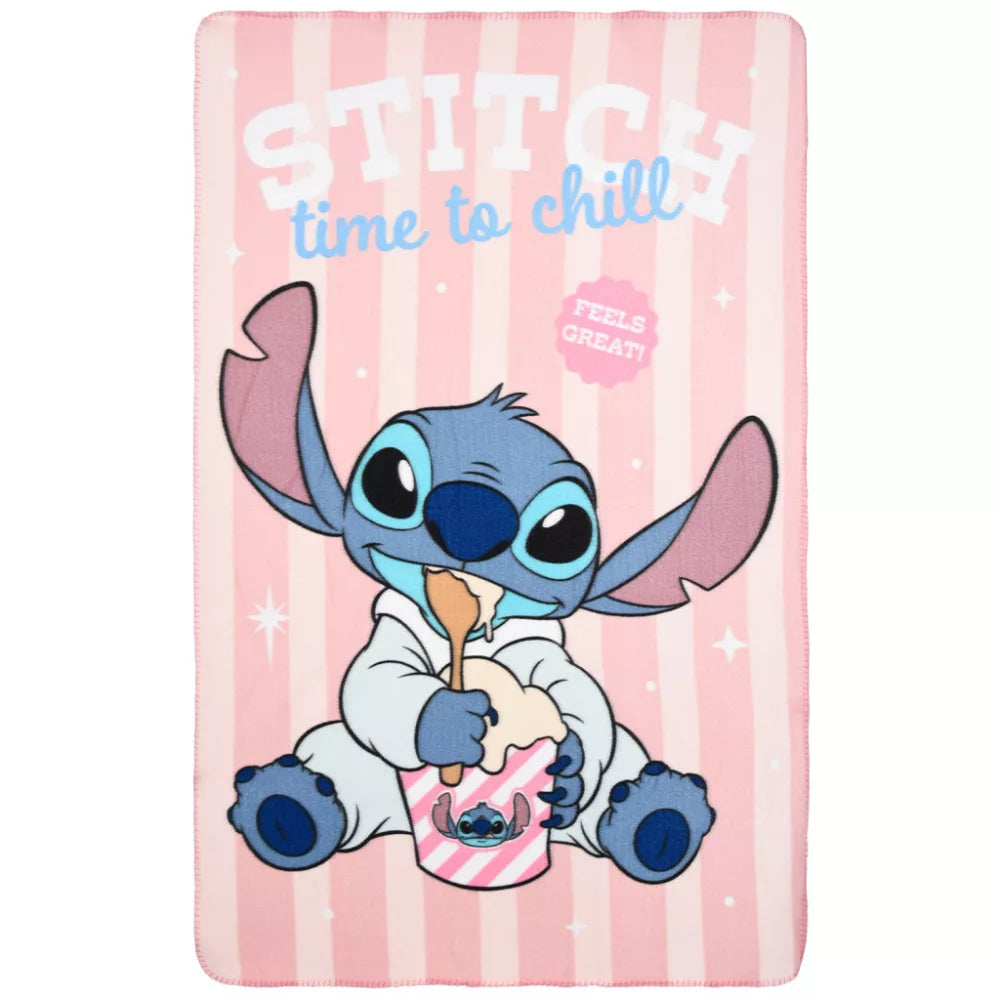 Disney Lilo und Stitch Time to Chill Fleecedecke 100x150cm