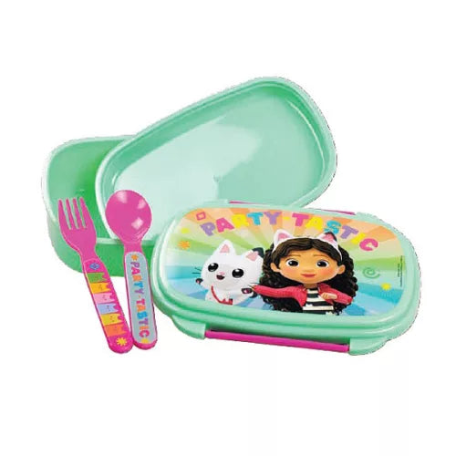 Gabby's Dollhouse, Gabby's Dollhouse Sandwichbox + Besteckset