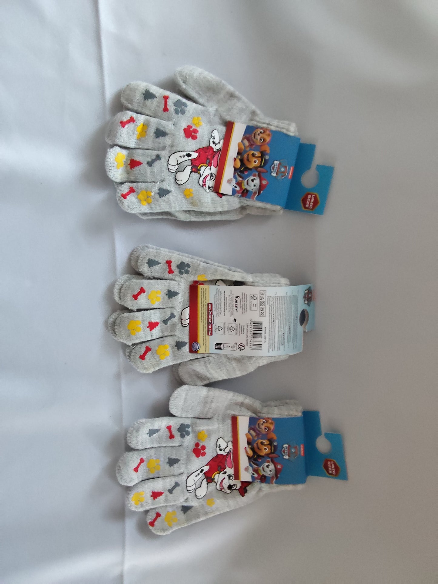 Paw Patrol Guys Kinderhandschuhe grau