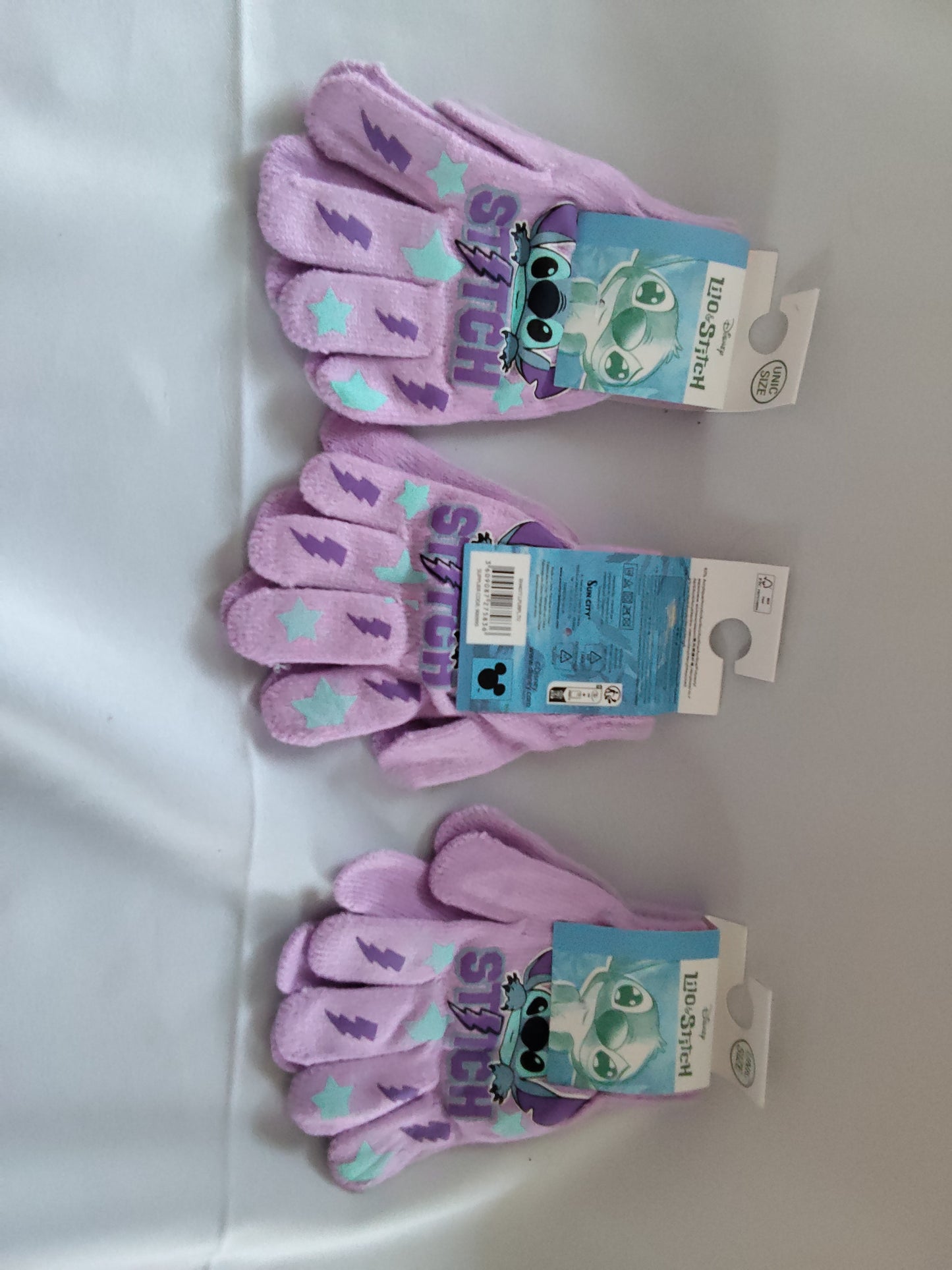 Disney Lilo und Stitch Star Kinderhandschuhe lila