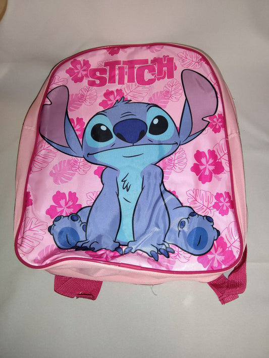 Disney Lilo und Stitch Pink Leaf Rucksack, Tasche 40 cm